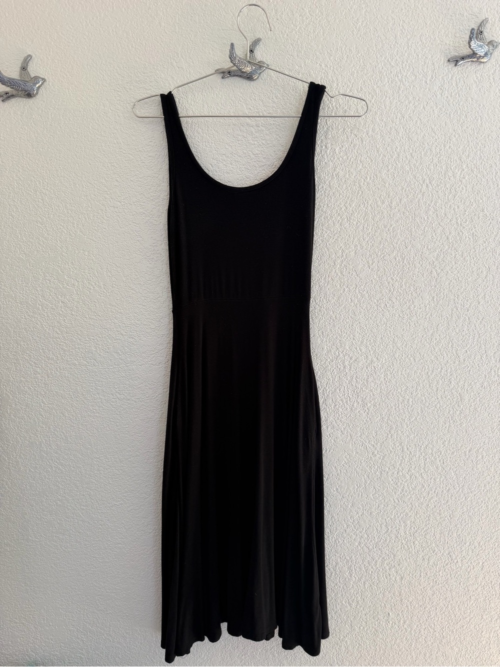 Olivia Rae Black Sleeveless Midi Dress With Pockets Size XS